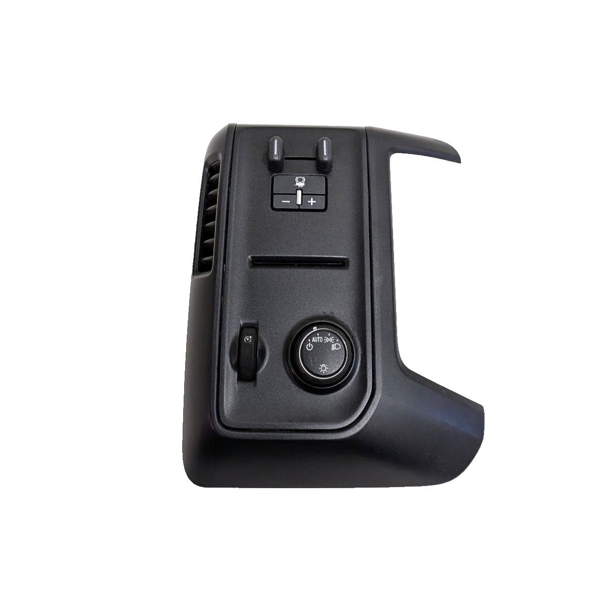 2014-2019 Silverado Sierra Headlight Trailer Brake Switch Black Dash Bezel