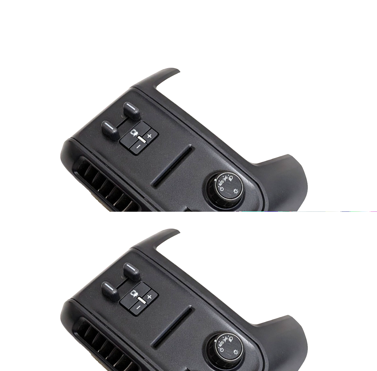 2014-2019 Silverado Sierra Headlight Trailer Brake Switch Black Dash Bezel