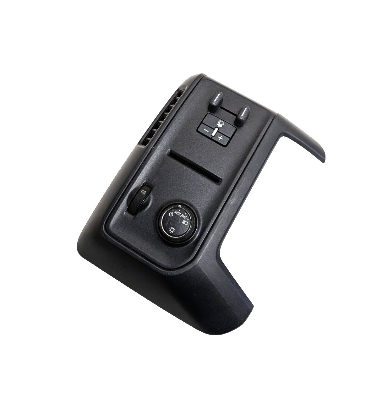 2014-2019 Silverado Sierra Headlight Trailer Brake Switch Black Dash Bezel