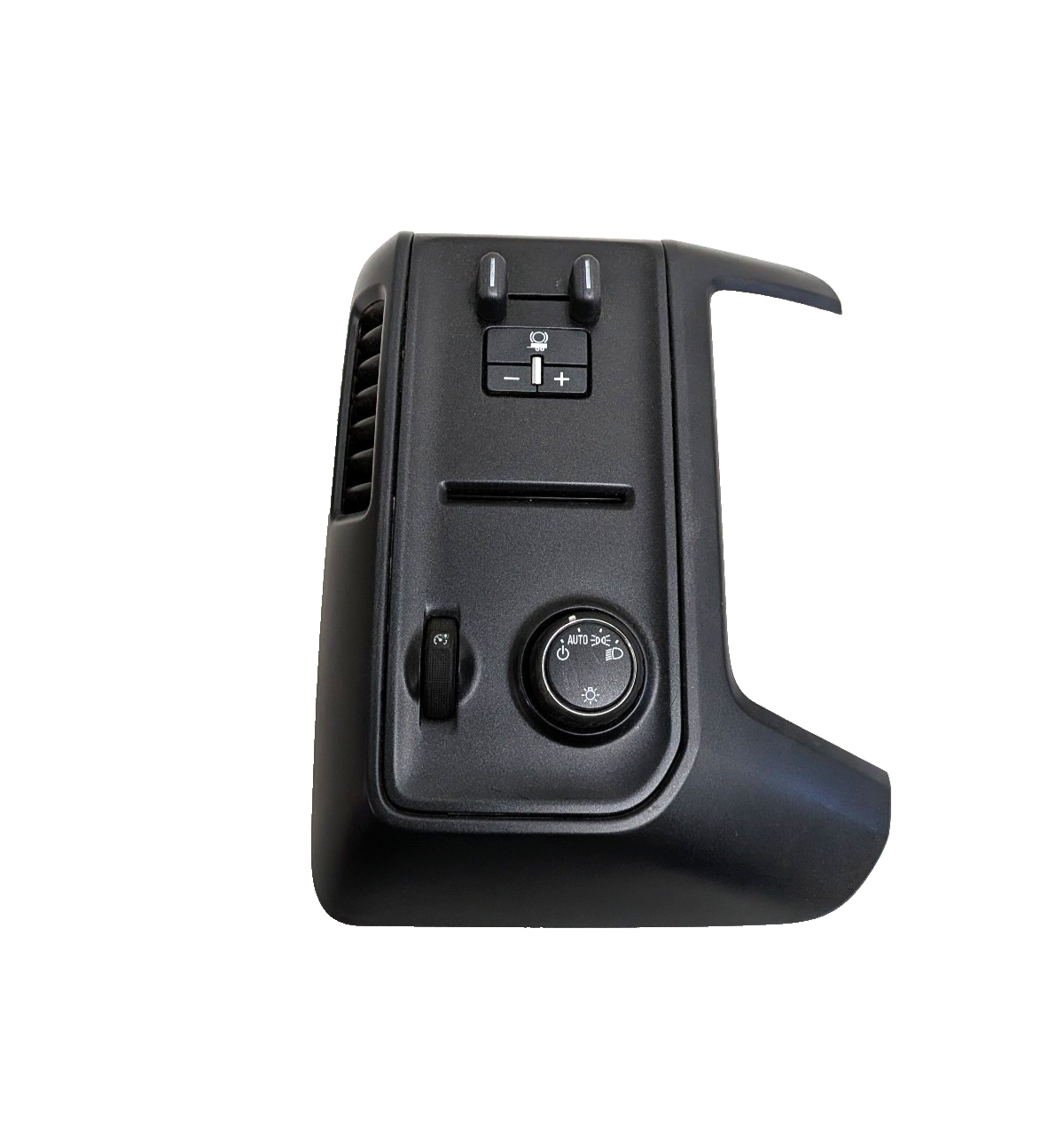 2014-2019 Silverado Sierra Headlight Trailer Brake Switch Black Dash Bezel