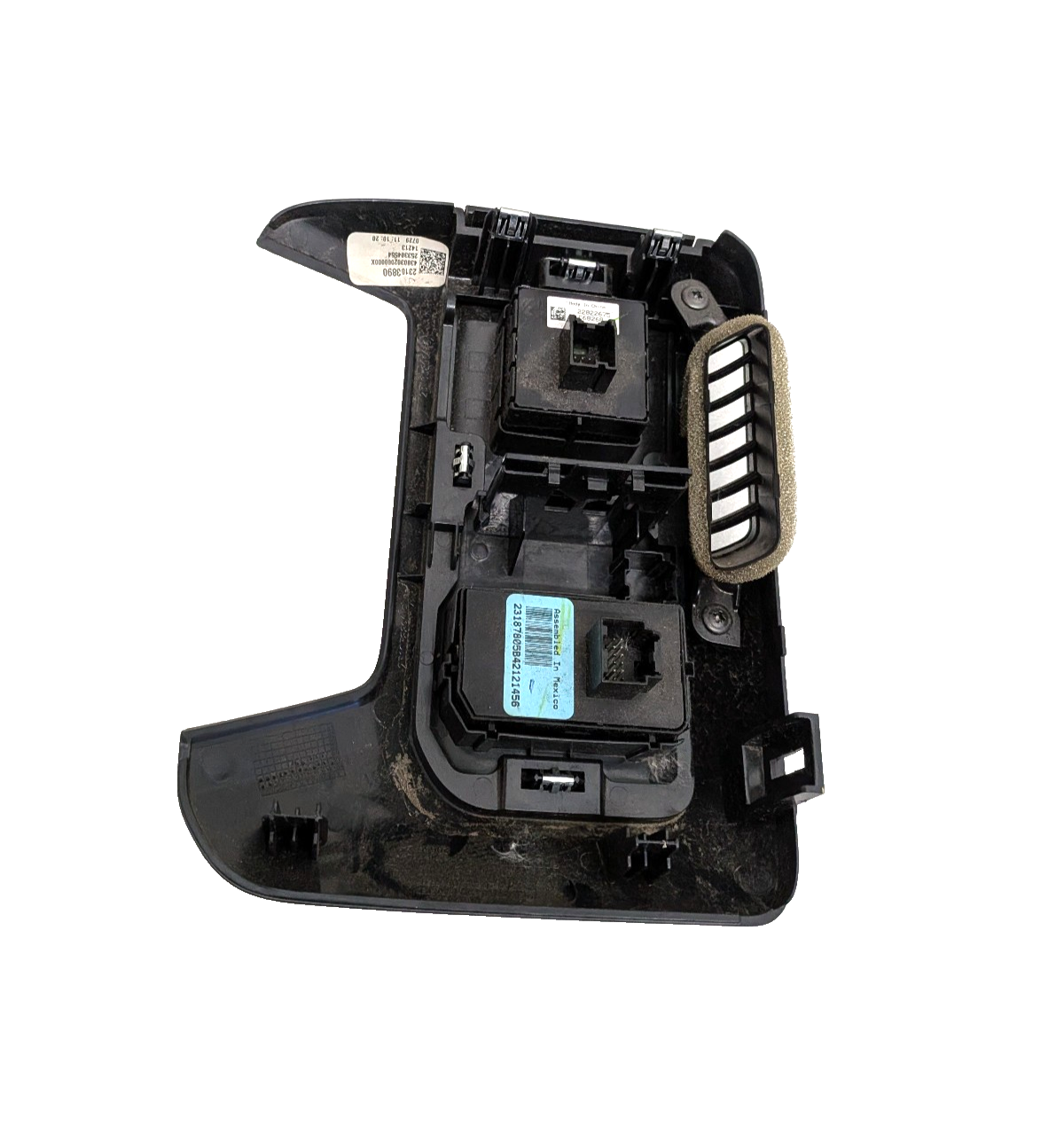 2014-2019 Silverado Sierra Headlight Trailer Brake Switch Black Dash Bezel