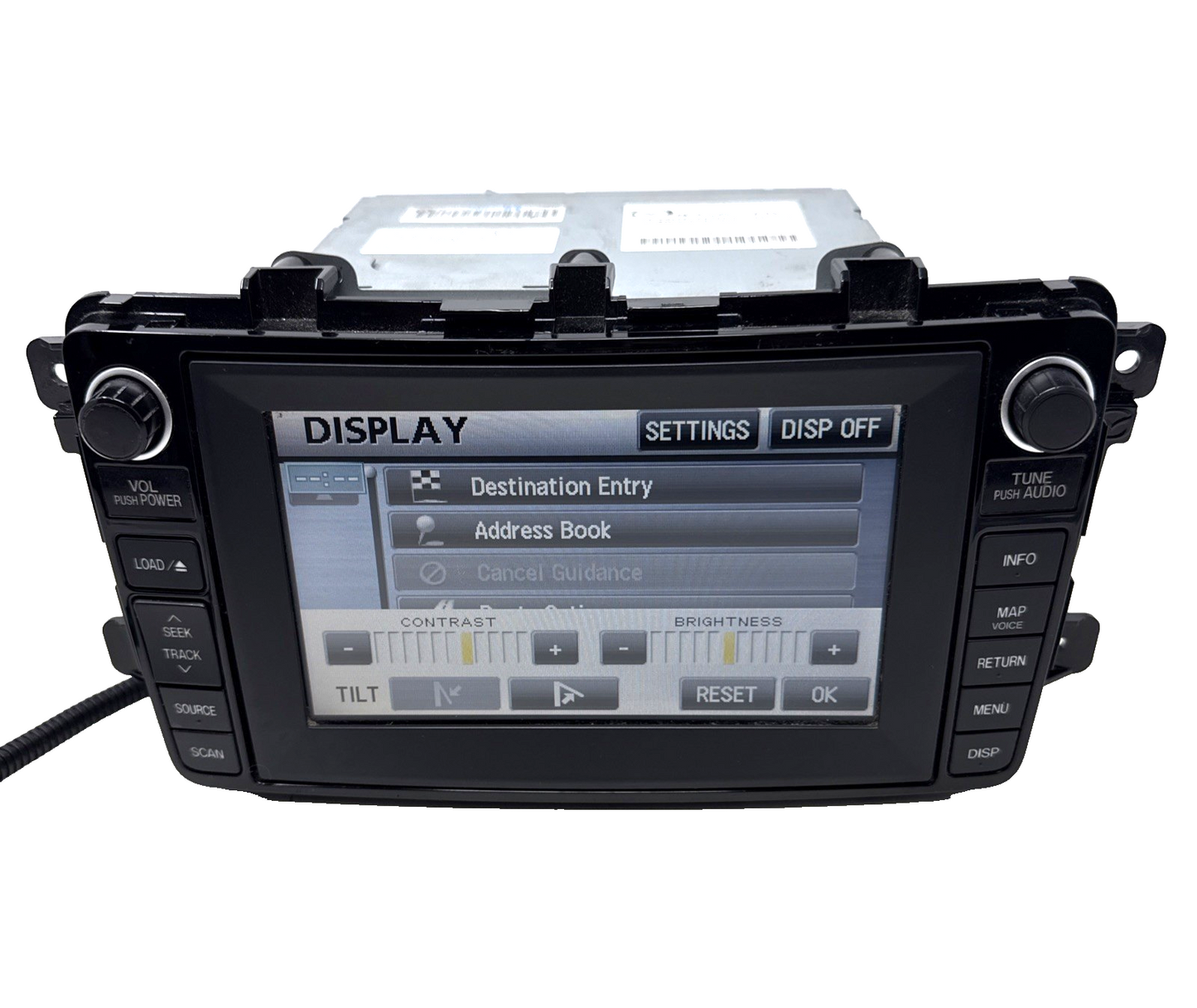2010-2012 Mazda CX-9 CX9 Infotainment GPS Navigation Touchscreen Radio CD Player