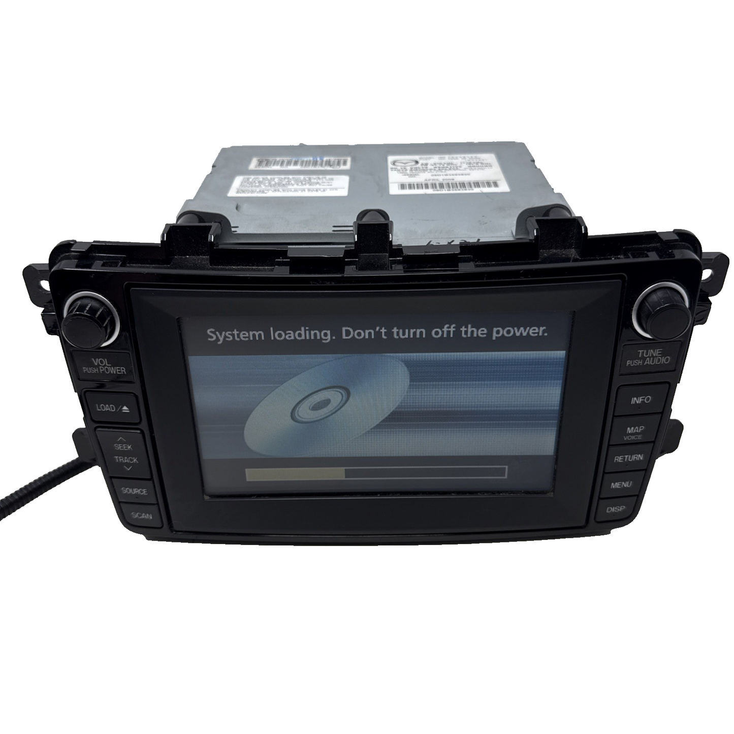 2010-2012 Mazda CX-9 CX9 Infotainment GPS Navigation Touchscreen Radio CD Player