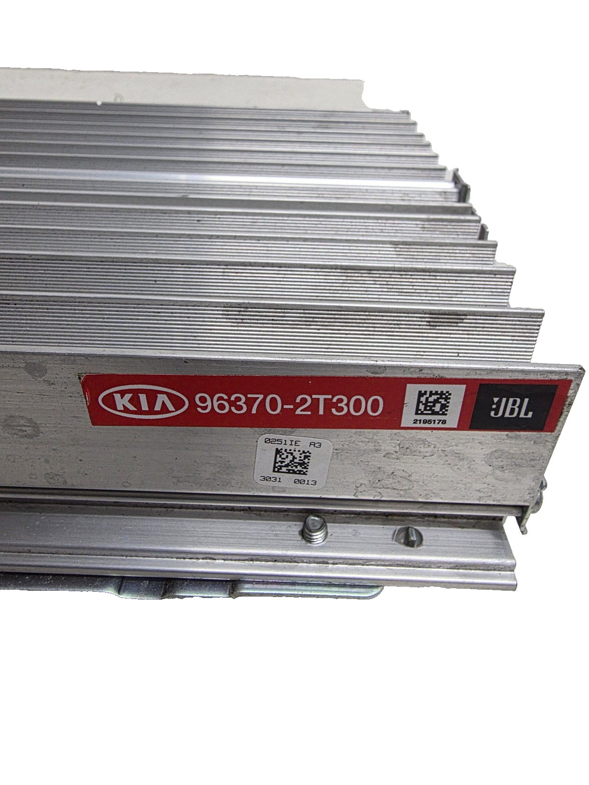 11 12 13  Kia Optima K5 2.0L JBL Infinity Audio Amplifier Amp 96370-2T300