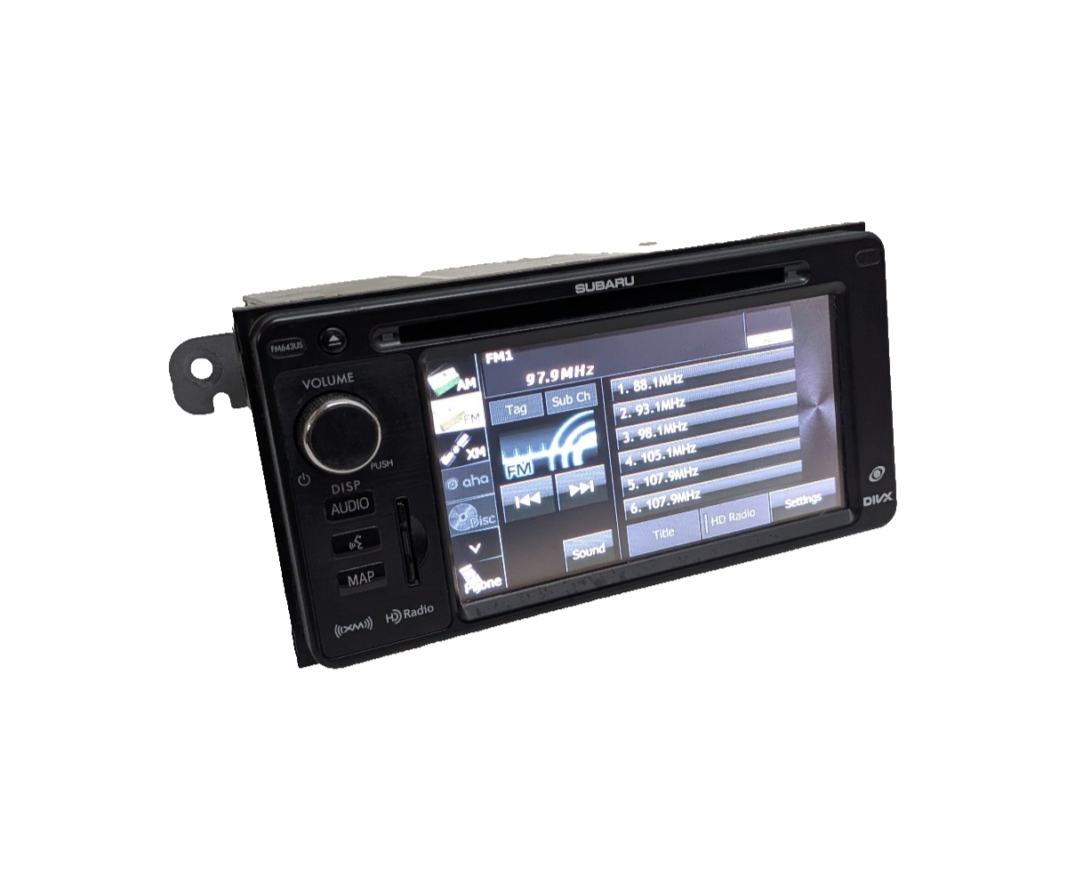 2012-2015 Subaru Impreza XV Crosstrek Forester GPS Navigation Radio Receiver OEM