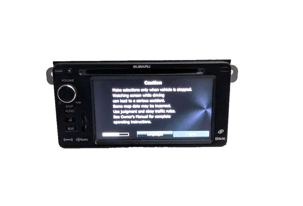 2012-2015 Subaru Impreza XV Crosstrek Forester GPS Navigation Radio Receiver OEM
