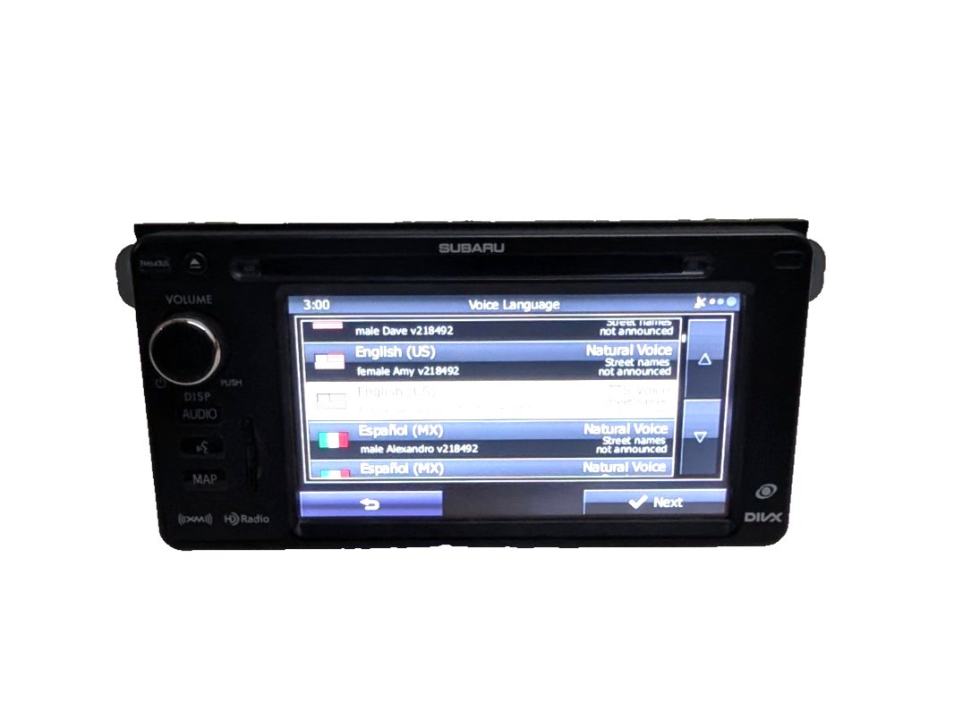 2012-2015 Subaru Impreza XV Crosstrek Forester GPS Navigation Radio Receiver OEM