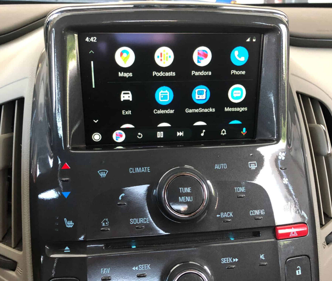 11 12 13 14 15 Chevy Volt Radio Bezel Display Screen Climate Control Complete