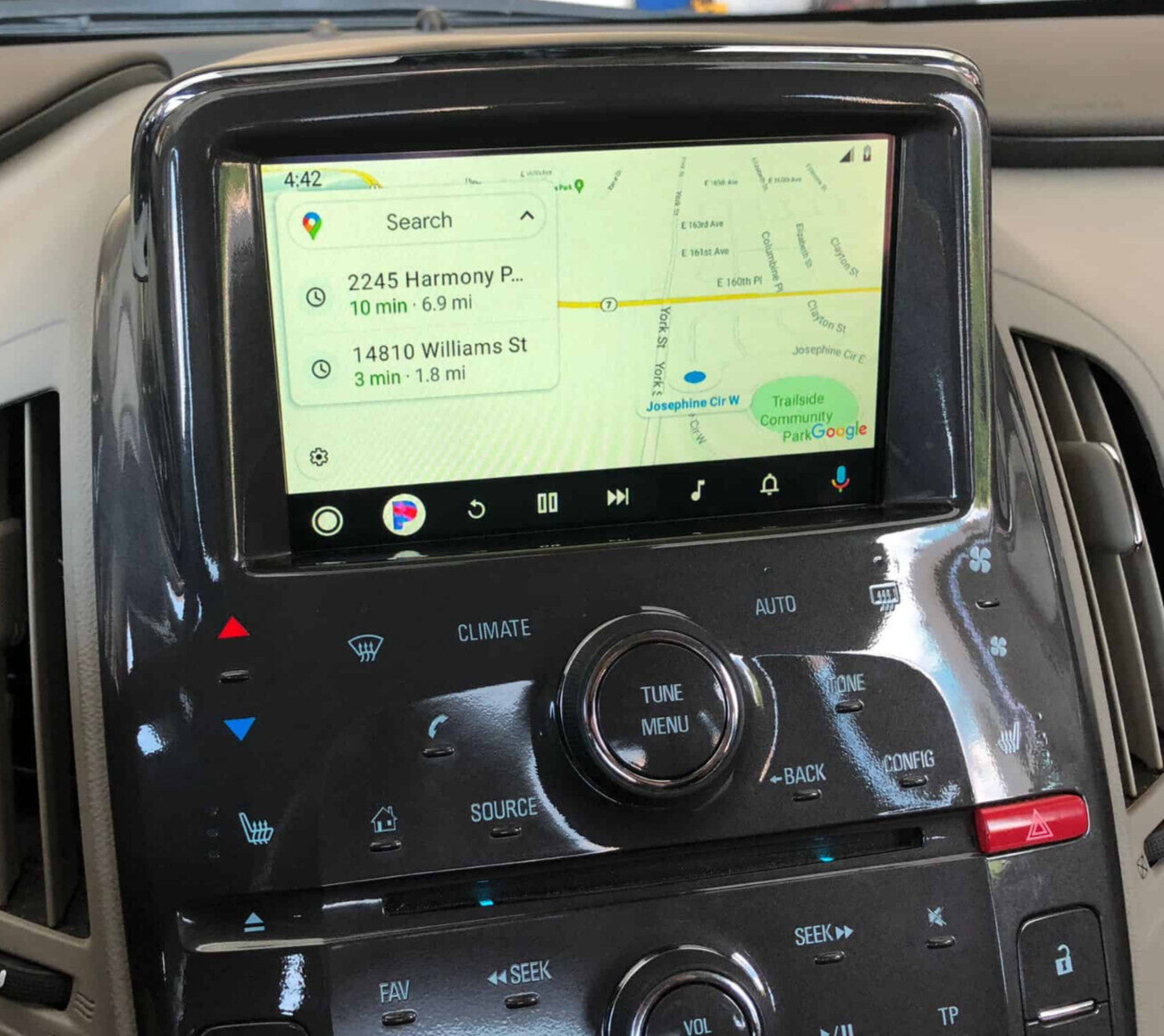 11 12 13 14 15 Chevy Volt Radio Bezel Display Screen Climate Control Complete