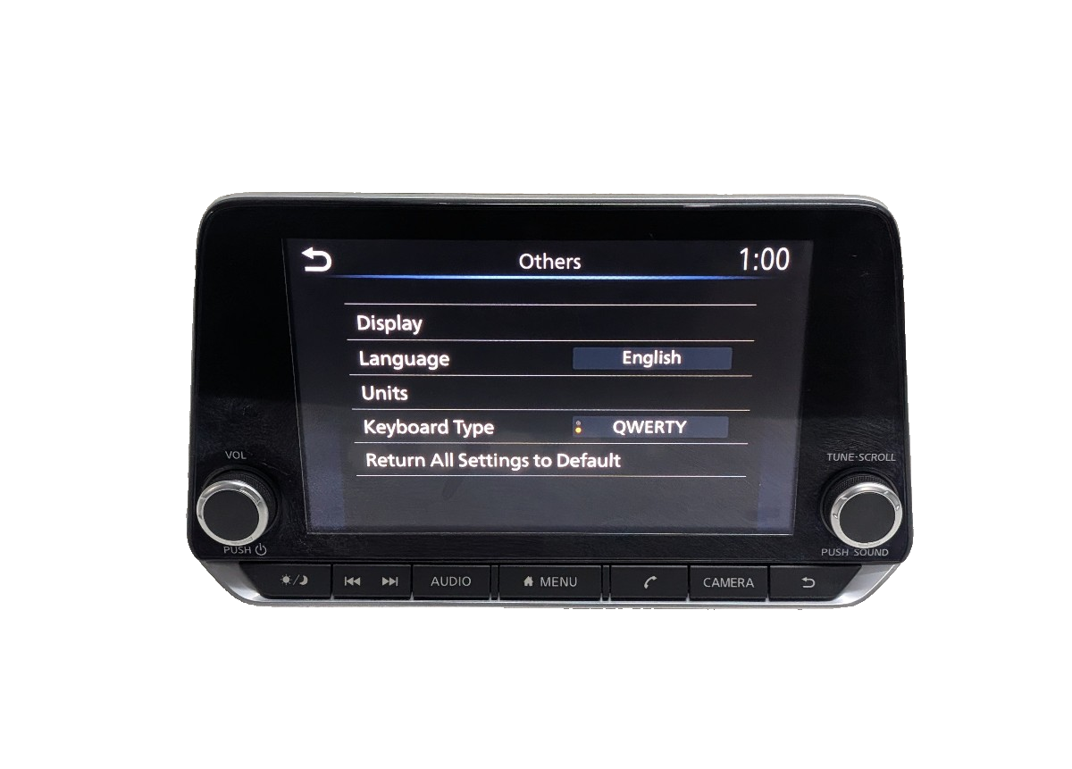 2019-2022 Nissan Altima Radio Head Unit Apple CarPlay  Android Auto  2591A-6LW0A