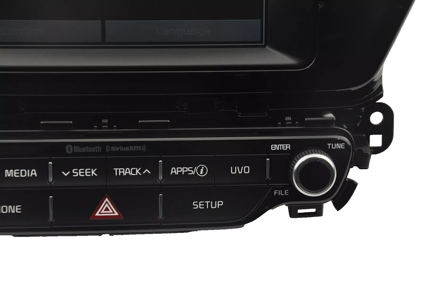 2017 2018 2019 Kia Niro Hybrid UVO  APPS Radio Touch Screen Bezel 96160-G5010
