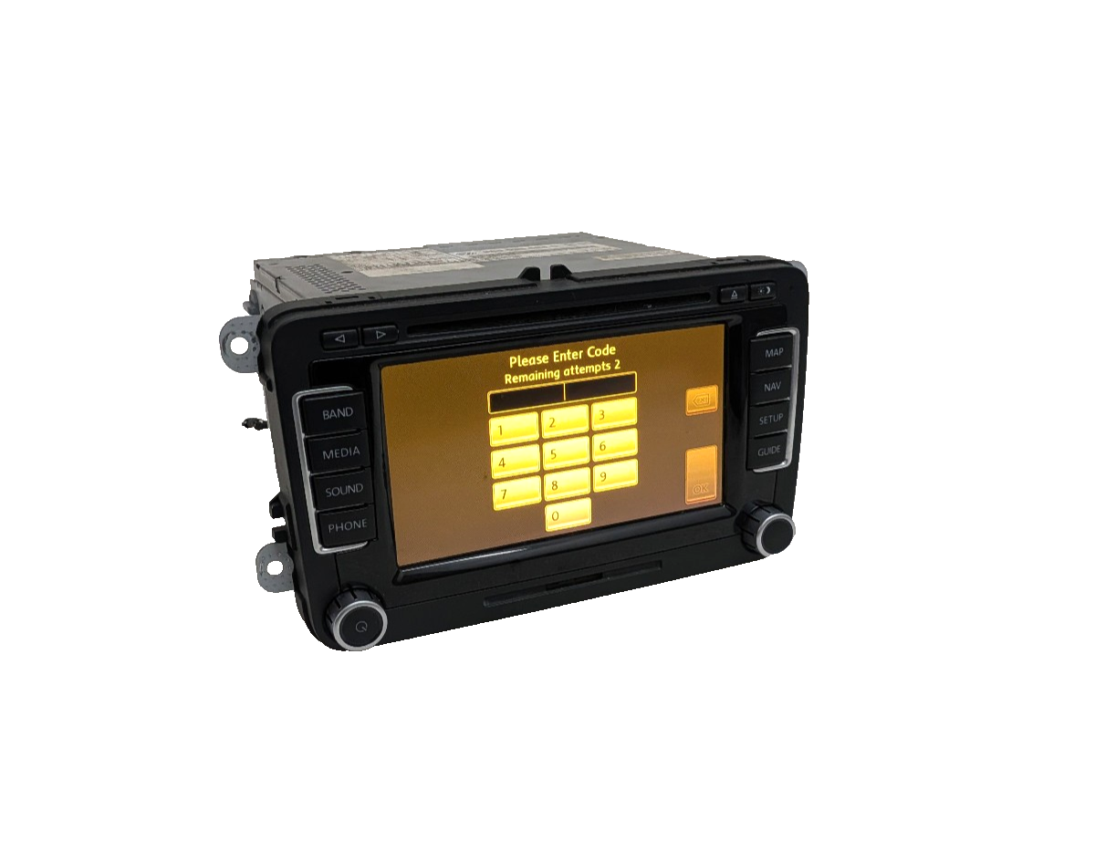 2010-2015 VW Jetta Passat CC Golf RNS-510 Navigation Radio GPS OEM 3C0035684C