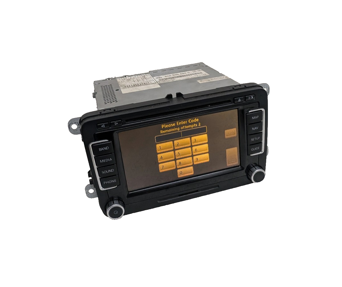 2010-2015 VW Jetta Passat CC Golf RNS-510 Navigation Radio GPS OEM 3C0035684C