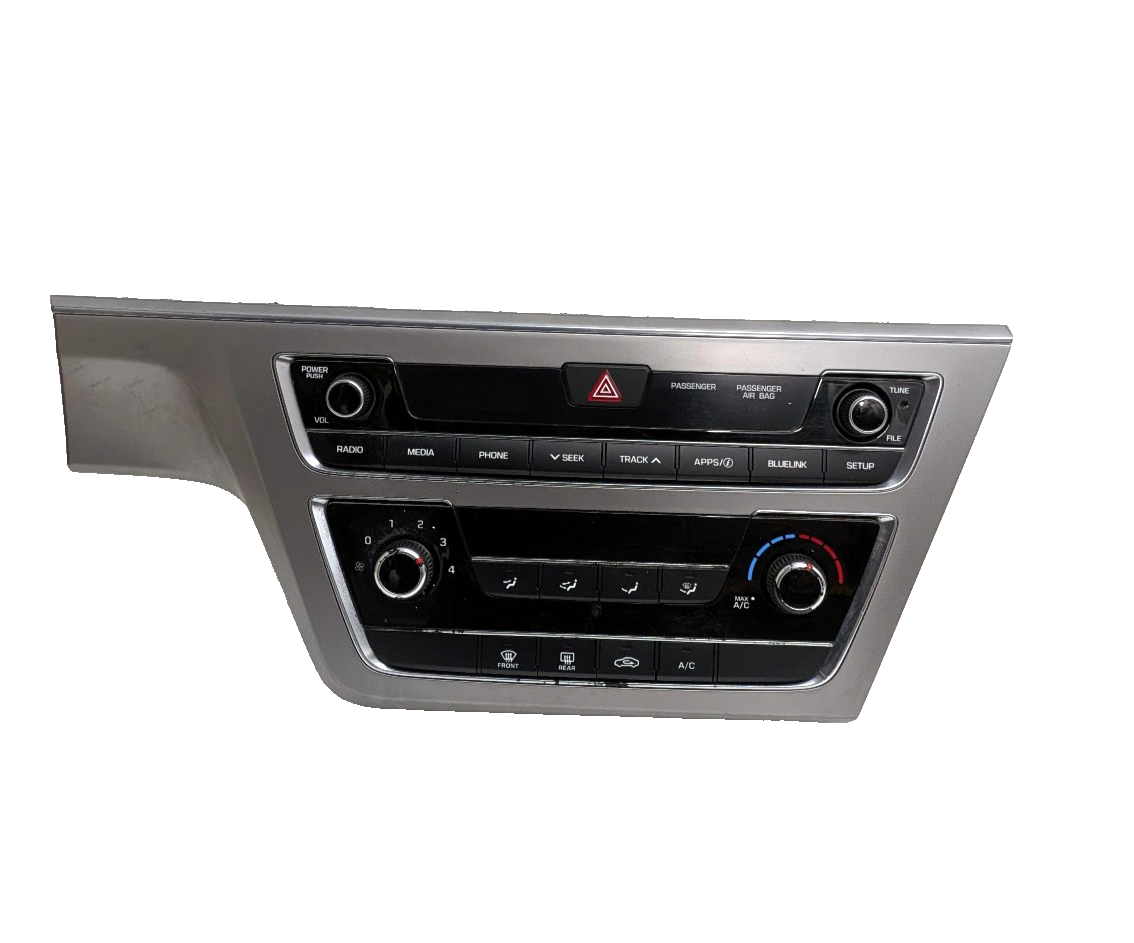 15 16 17 Hyundai Sonata Dash Clock  Radio Climate Control Panel 94510-C2530