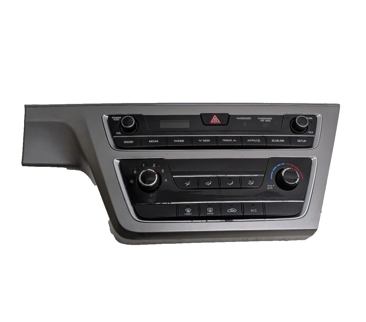 15 16 17 Hyundai Sonata Dash Clock  Radio Climate Control Panel 94510-C2530