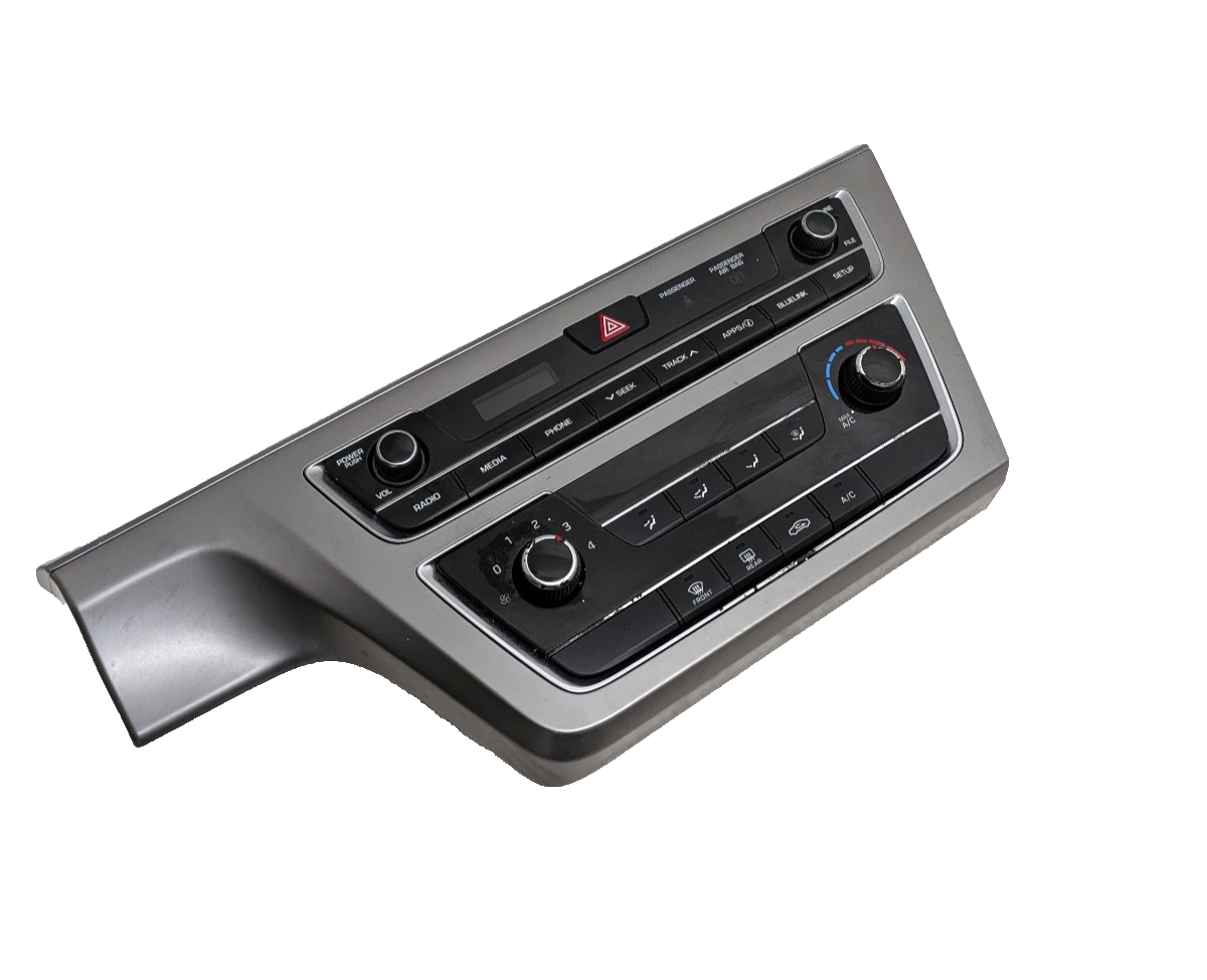 15 16 17 Hyundai Sonata Dash Clock  Radio Climate Control Panel 94510-C2530