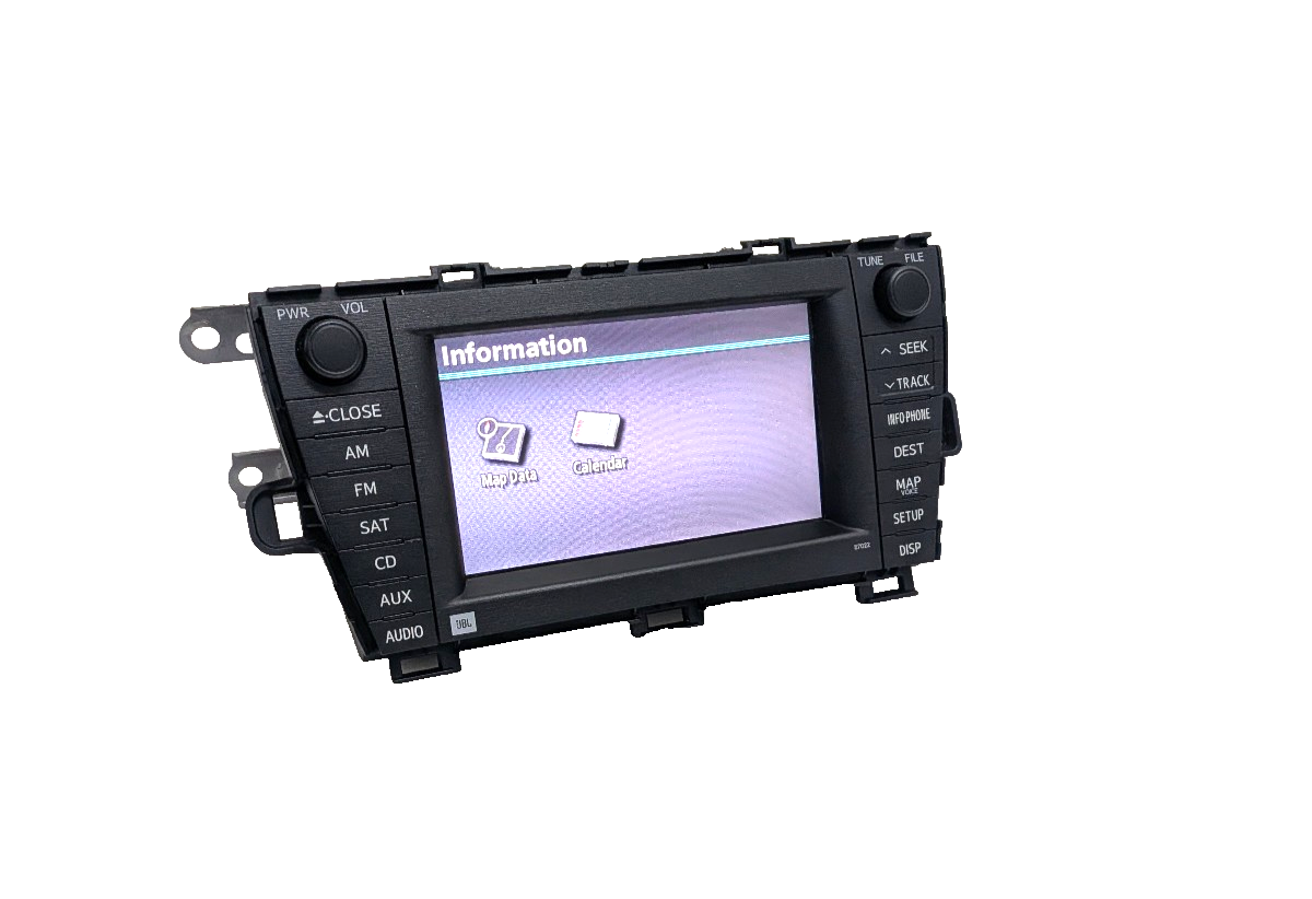 2010-2012 Toyota Prius JBL Navigation Radio 4-Disc CD Changer E7022  86120-47390