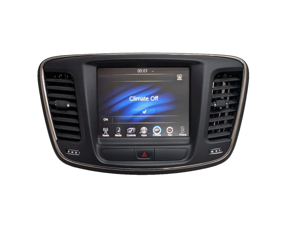2015-2017 Chrysler 200 8.4" Touchscreen Radio VP4 Navigation Bezel CODE OEM