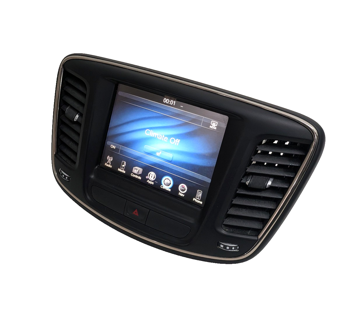 2015-2017 Chrysler 200 8.4" Touchscreen Radio VP4 Navigation Bezel CODE OEM