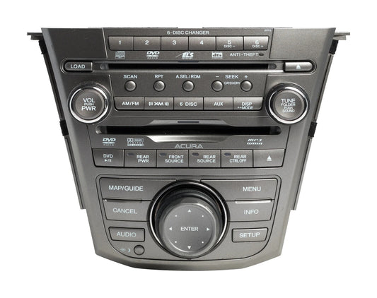 07 08 09 Acura MDX Radio  Navigation 6 CD DVD Player Reciever