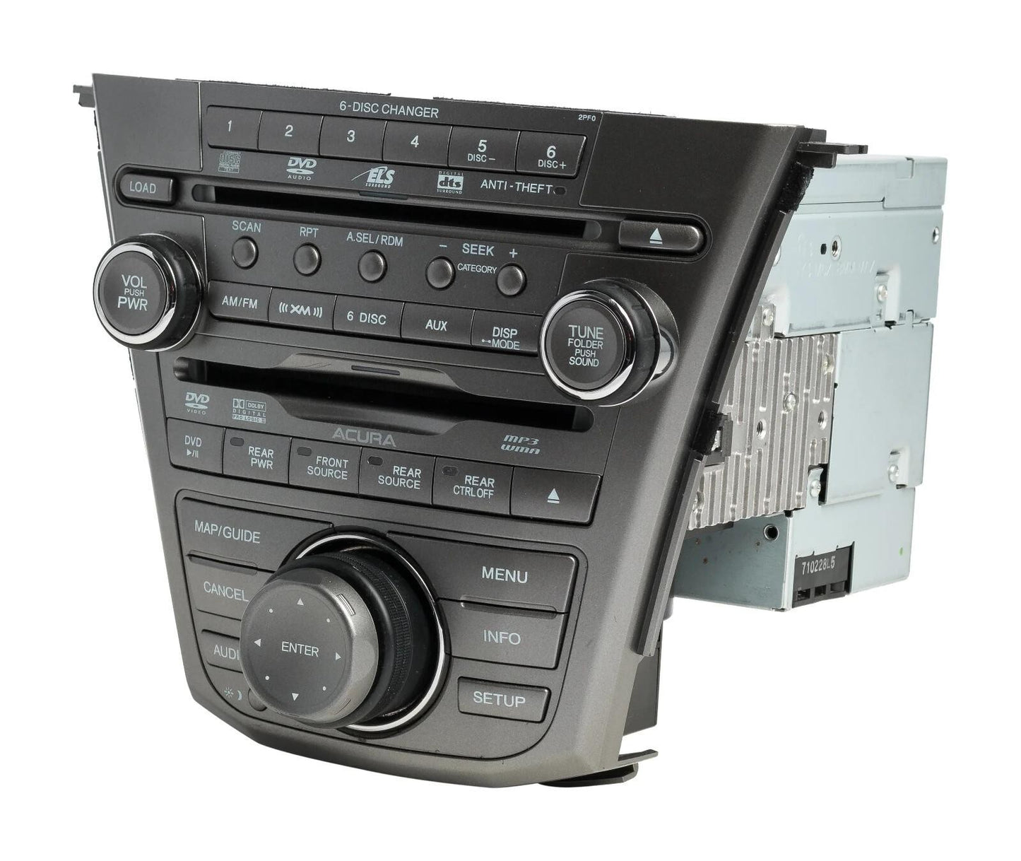 07 08 09 Acura MDX Radio  Navigation 6 CD DVD Player Reciever