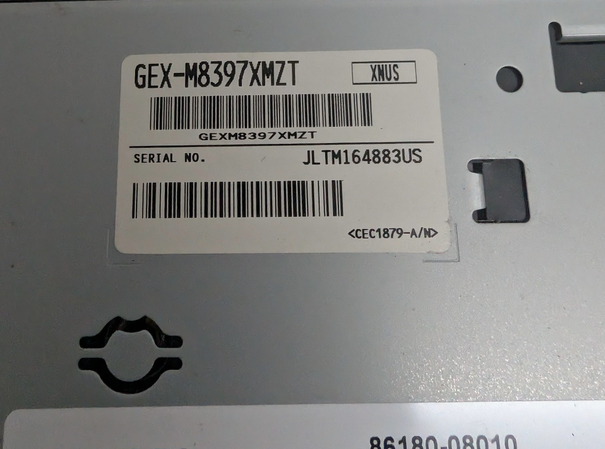 2011-2014 Toyota Sienna Stereo Radio Tuner Control Unit Module OEM 86180-08010