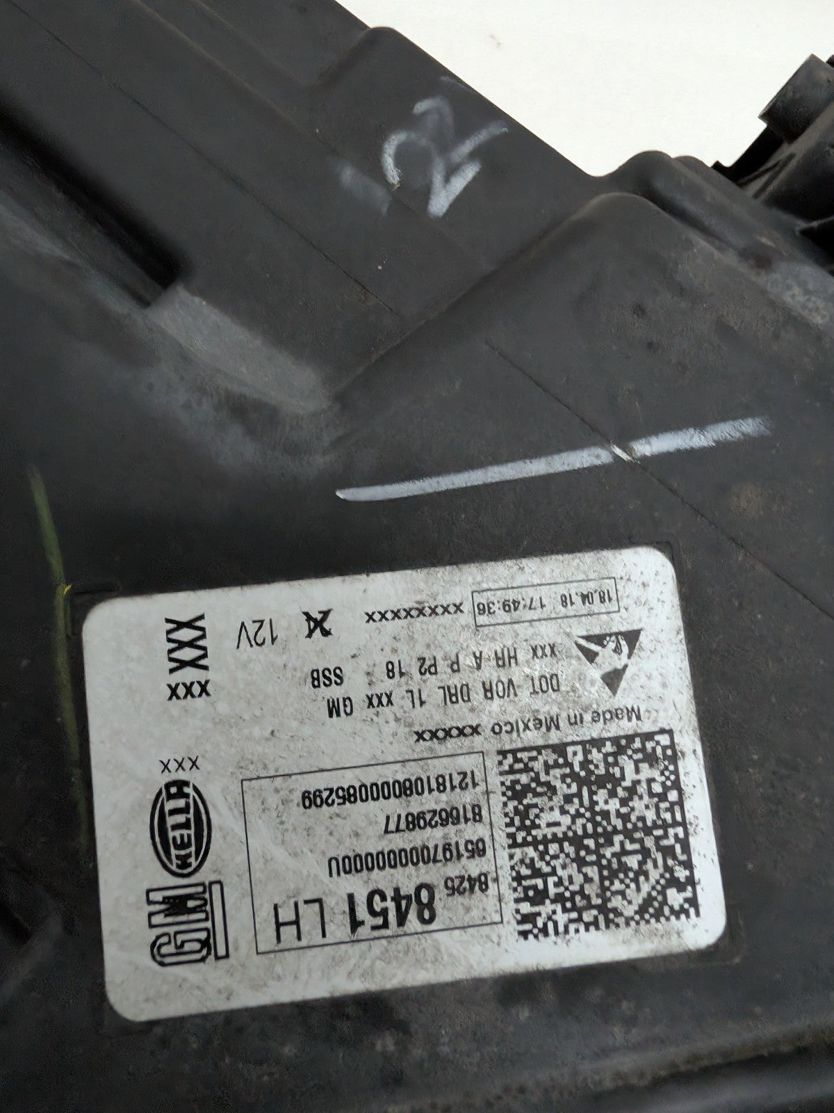2018-2021 Chevy Equinox Left Driver Side Full LED Headlight Lamp 84258451 OEM
