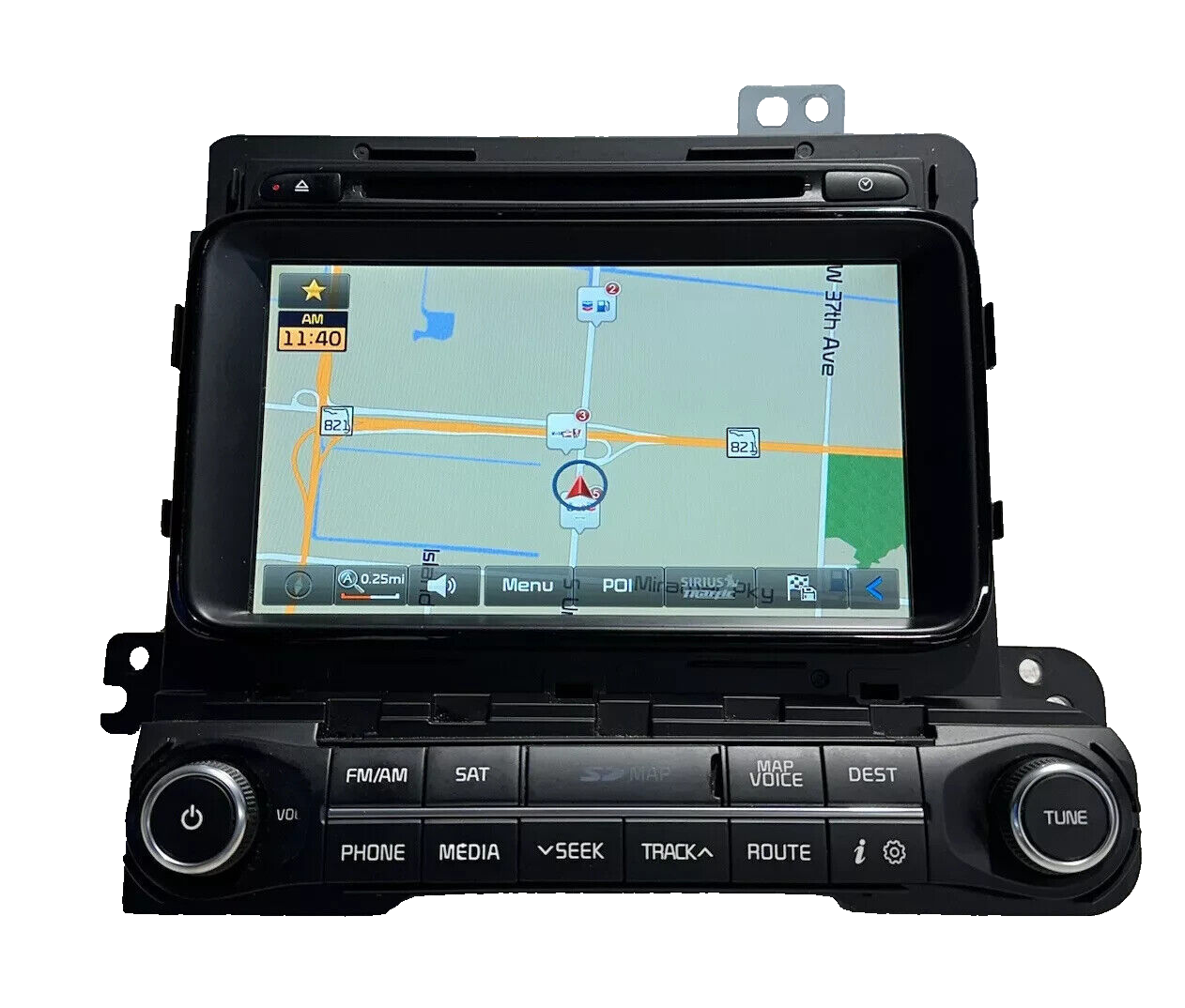 2014 2015 2016 Kia Optima Navigation CD Player Radio Receiver 96560-4C102CA