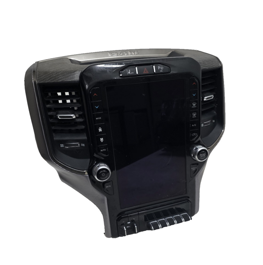 20 21 22 Ram 1500 2500 Radio 12" Touch Screen Navigation Climate Control Bezel