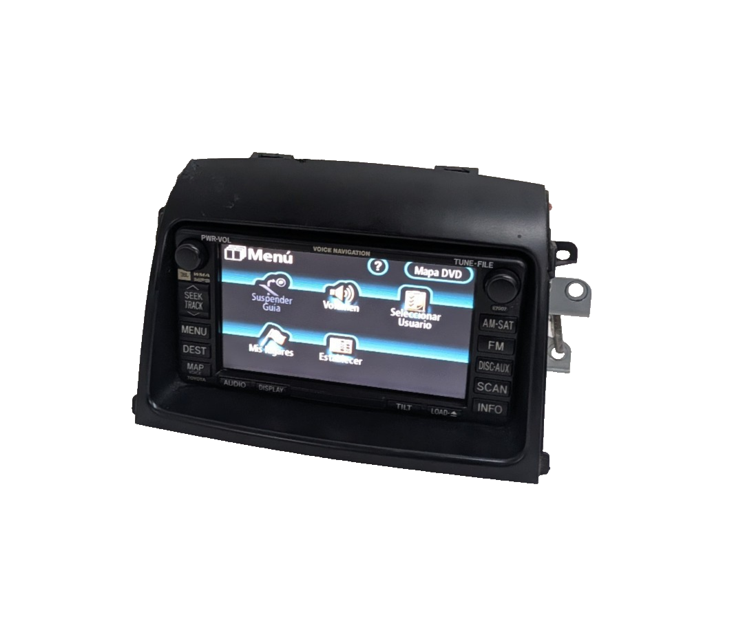 2006-2010 Toyota Sienna JBL Navigation Radio CD MP3 Player OEM 86120-08161 E7007