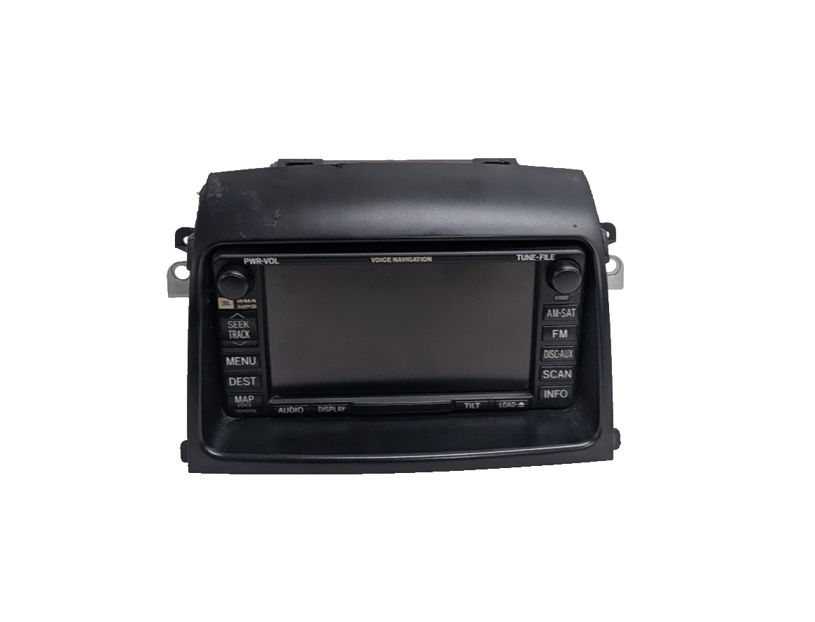 2006-2010 Toyota Sienna JBL Navigation Radio CD MP3 Player OEM 86120-08161 E7007