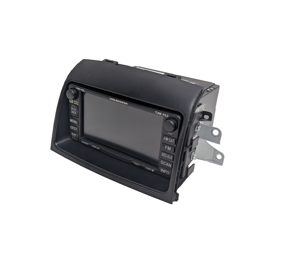 2006-2010 Toyota Sienna JBL Navigation Radio CD MP3 Player OEM 86120-08161 E7007
