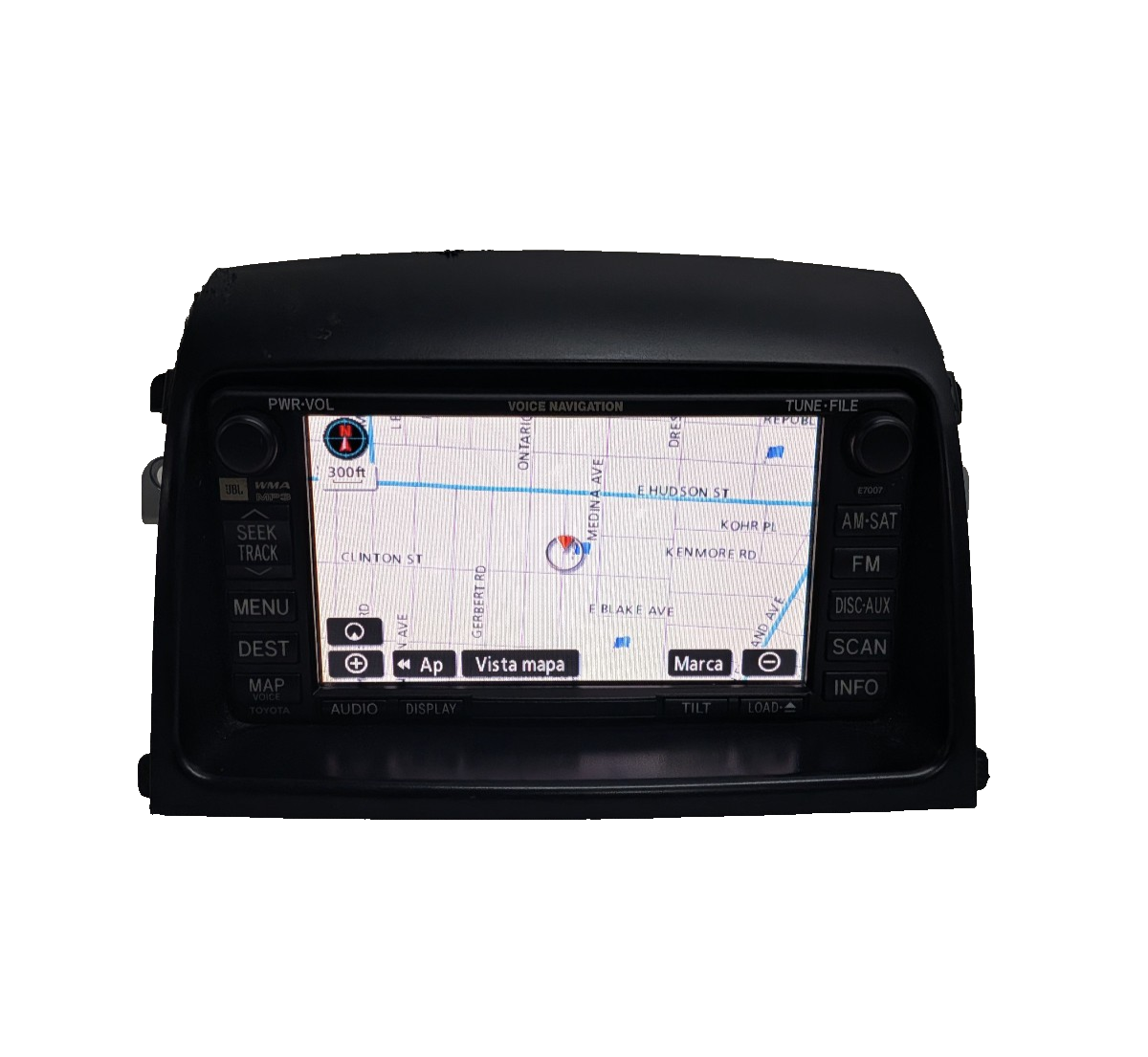 2006-2010 Toyota Sienna JBL Navigation Radio CD MP3 Player OEM 86120-08161 E7007