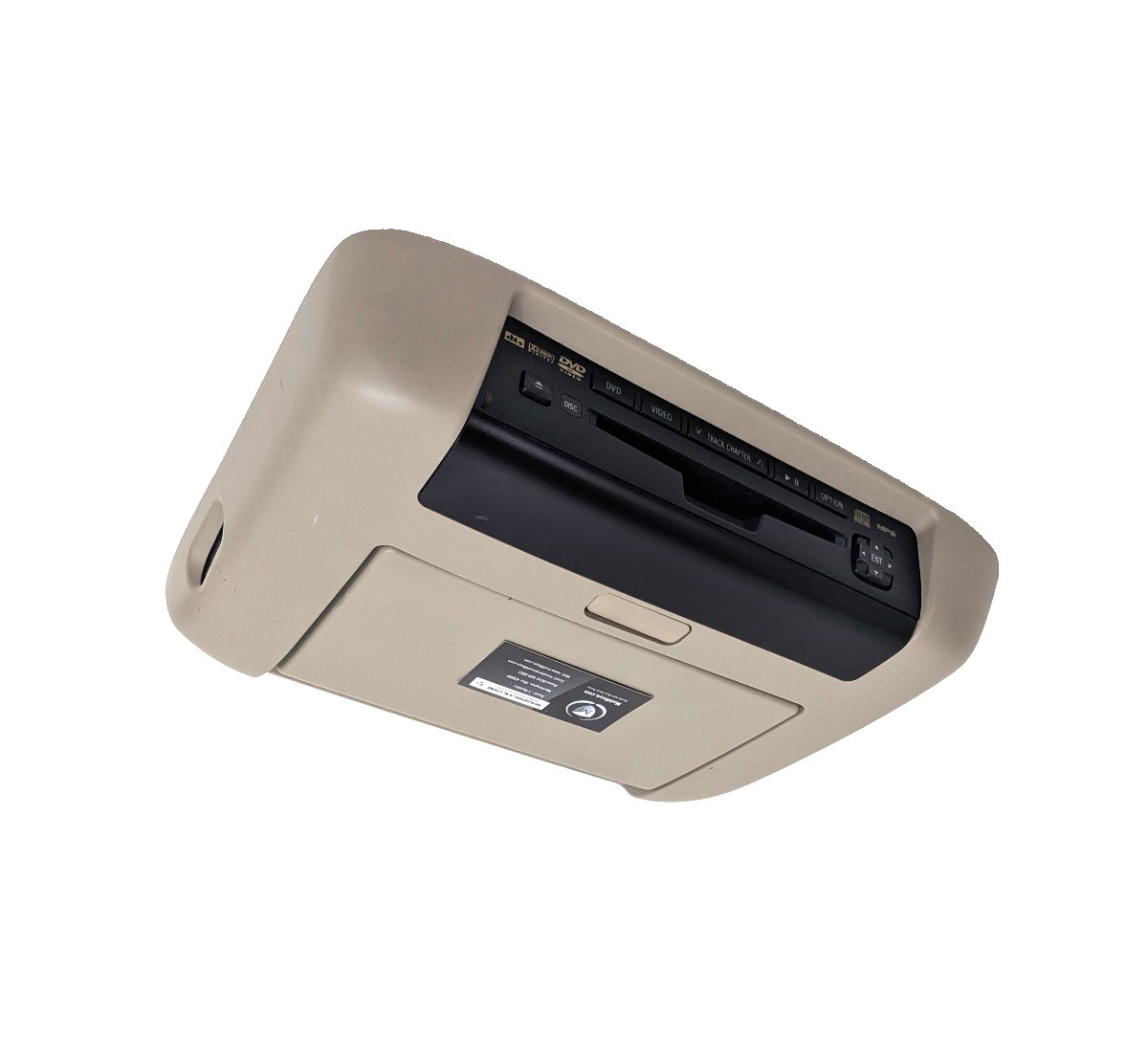 2006-2010 Toyota Sienna Overhead DVD Player Entertainment Screen Tan OEM 86680-4