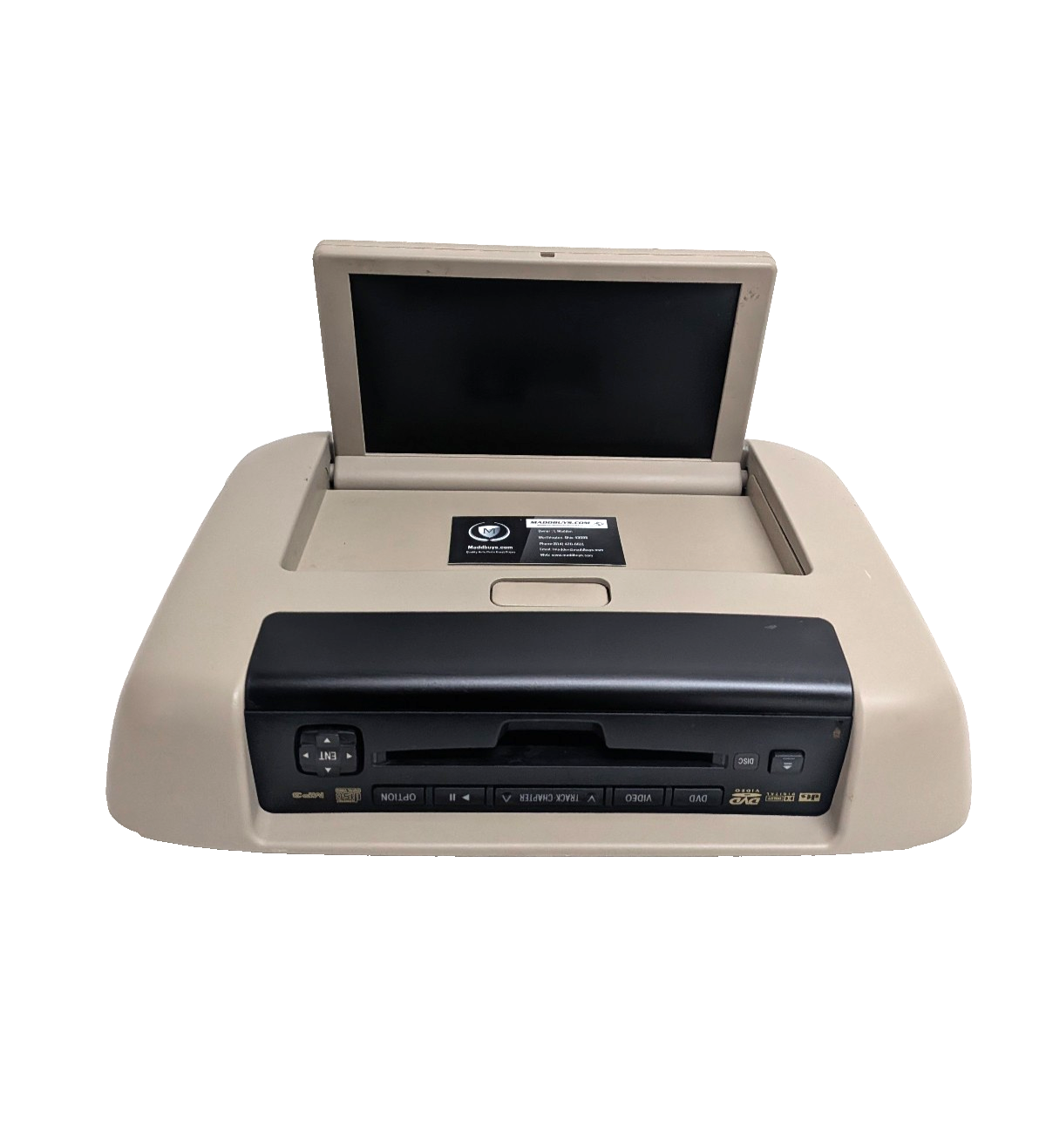 2006-2010 Toyota Sienna Overhead DVD Player Entertainment Screen Tan OEM 86680-4