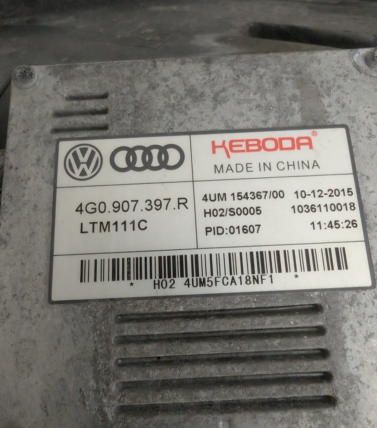 16-18 Audi A6 S6 Front Left Driver Side Head Light Headlight Lamp Xenon HID OEM