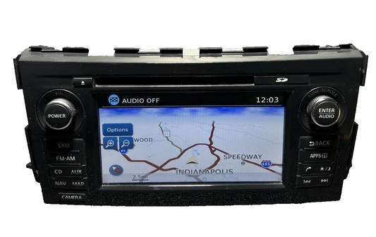 14 15 16 Nissan Altima  Radio Navigation CD Player XM Nissan Connect