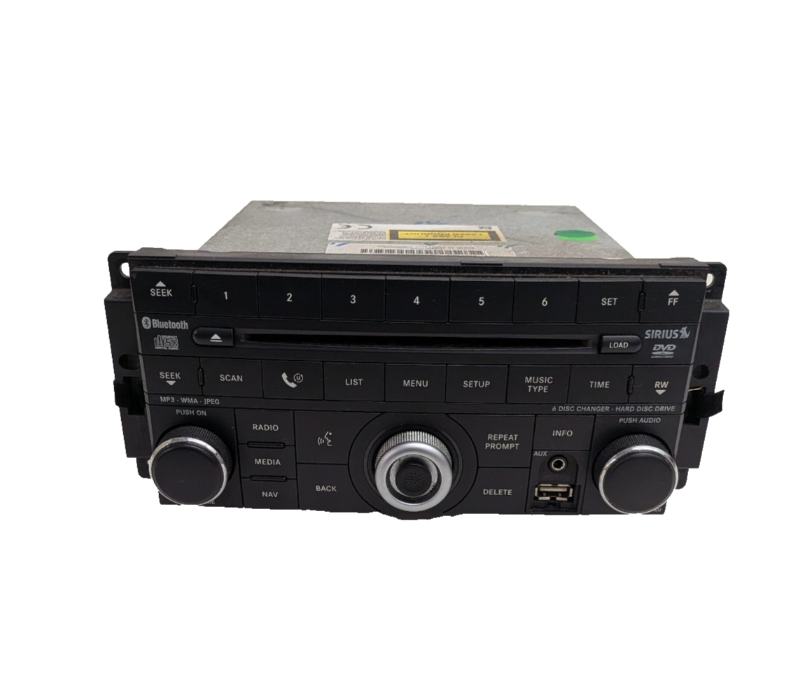 2009-2010 Dodge Journey Navigation Radio 6 DVD Player HDD Display REU 05091097AC