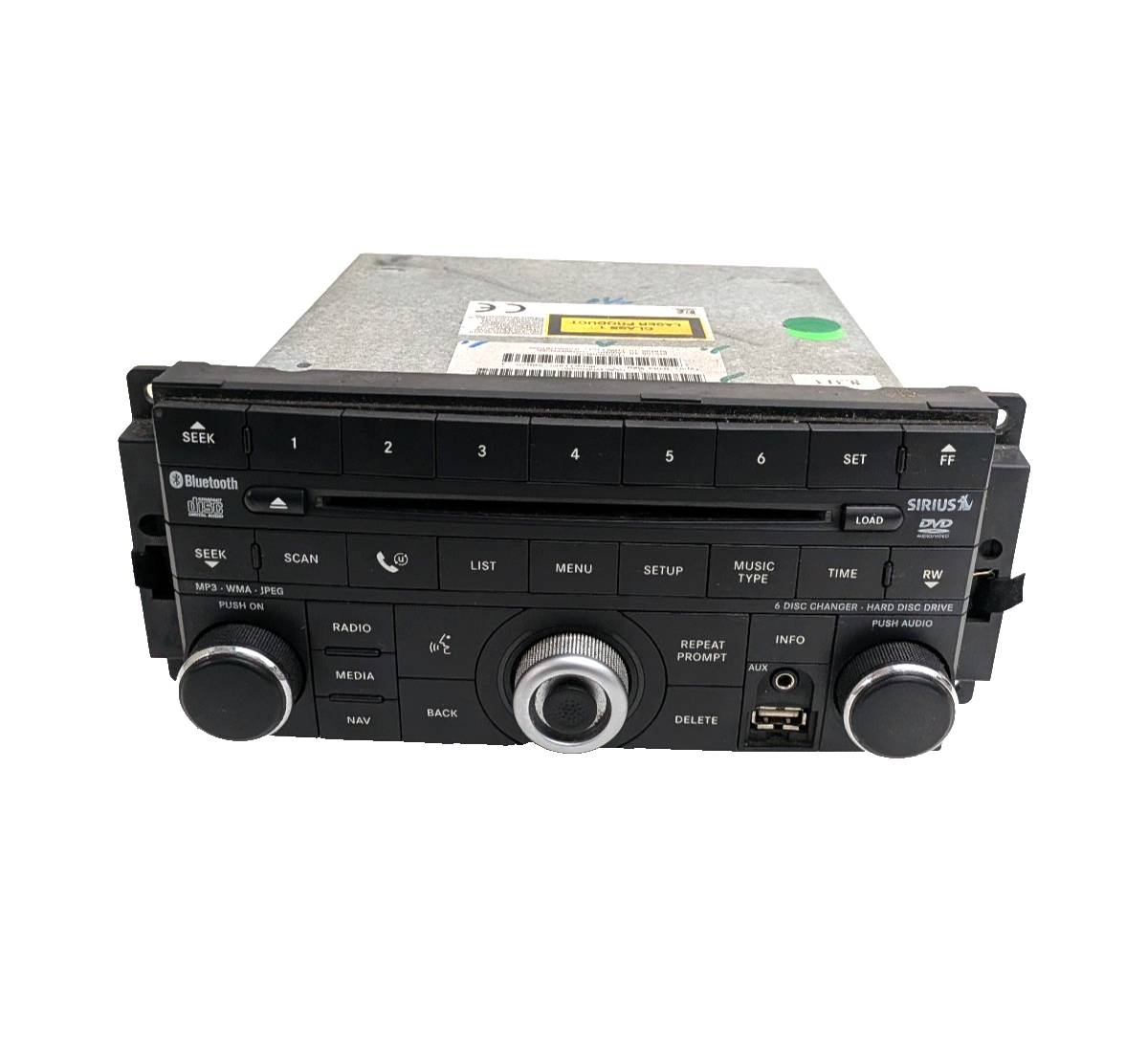 2009-2010 Dodge Journey Navigation Radio 6 DVD Player HDD Display REU 05091097AC