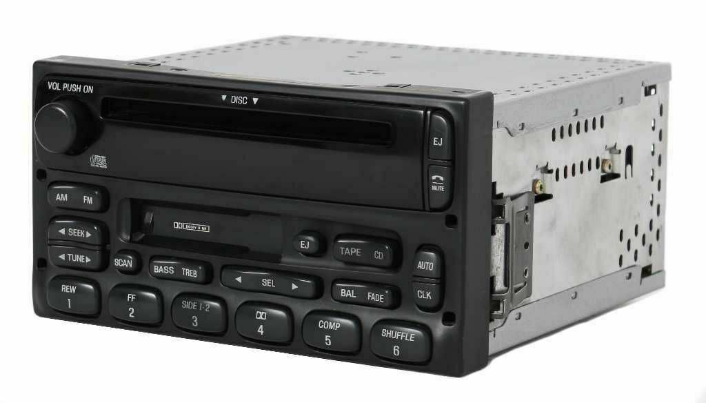 98 99 00 01  Ford Mustang Ranger F250 Explorer Mercury Radio Cassette CD Player