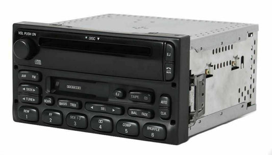 98 99 00 01  Ford Mustang Ranger F250 Explorer Mercury Radio Cassette CD Player