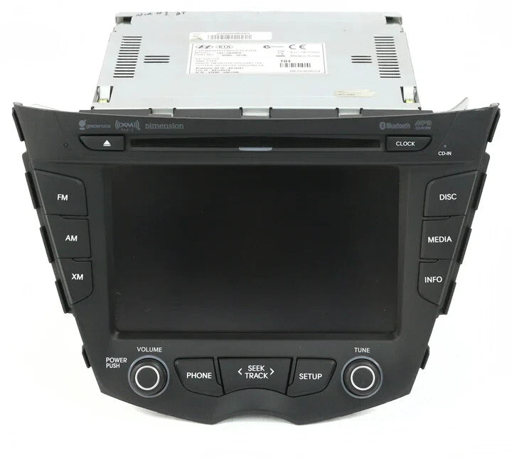 12 13 14 15 Hyundai VelosterTurbo  Dimension Radio CD Player Bluetooth