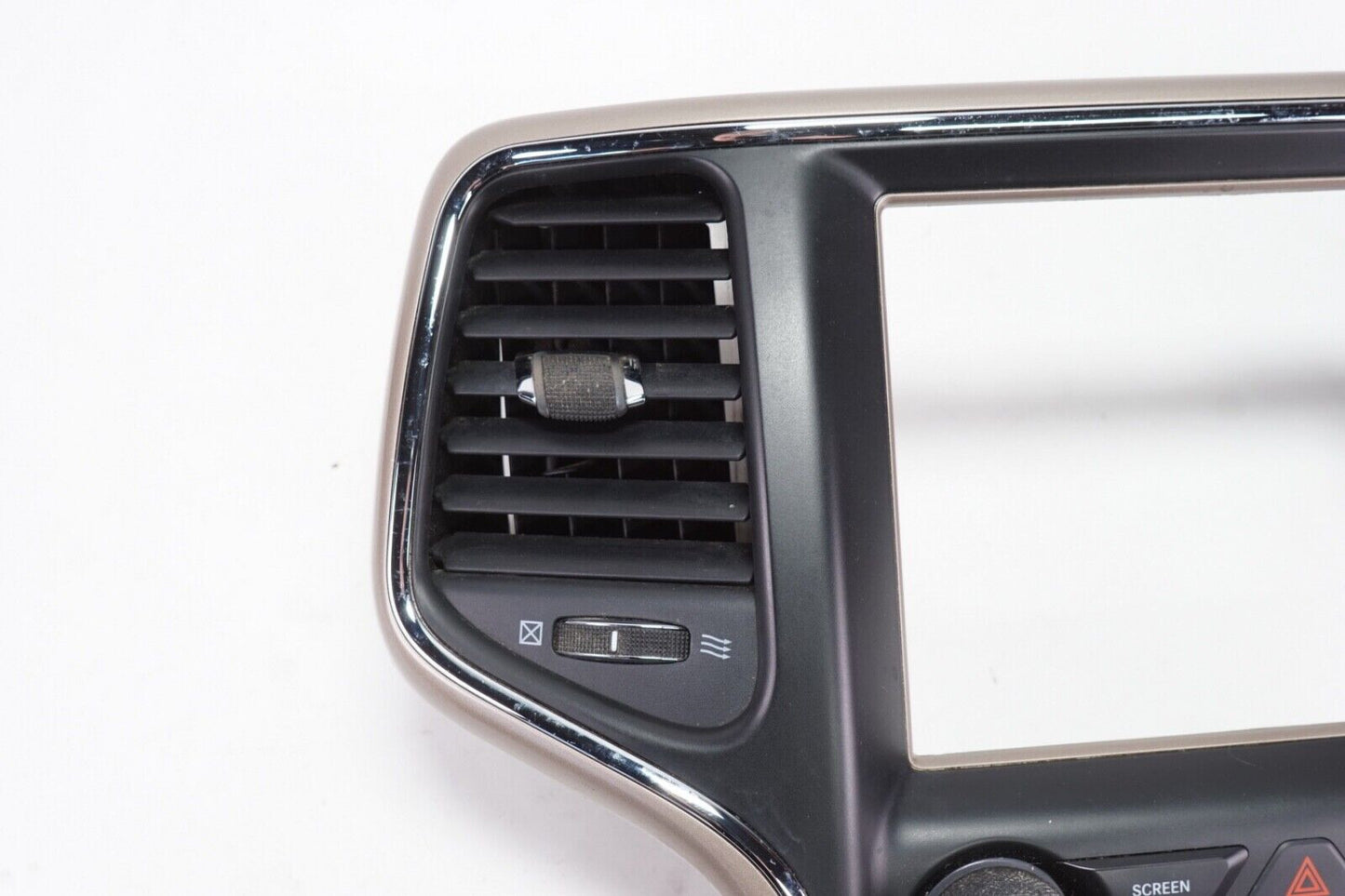 14 15 Jeep Grand Cherokee Radio Dash Bezel Climate Control  8.4" Display Screen