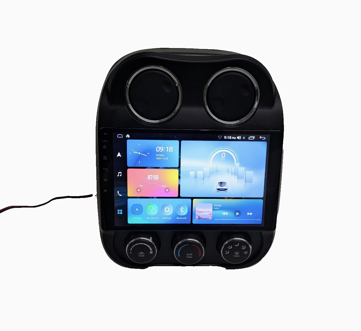 2010-2016 Jeep Compass Patriot  Radio Navigation Android  Bluetooth WiFi Climate