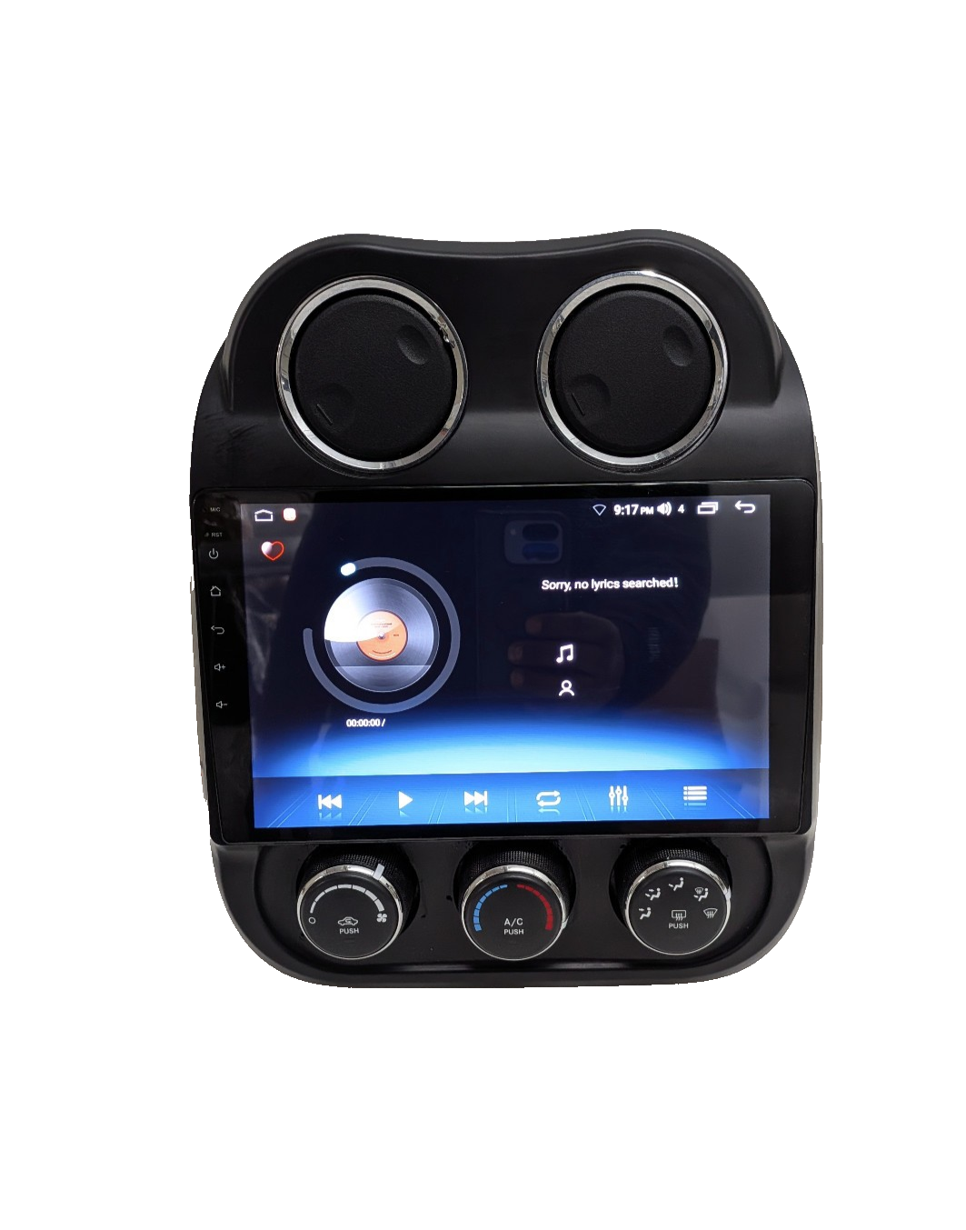 2010-2016 Jeep Compass Patriot  Radio Navigation Android  Bluetooth WiFi Climate