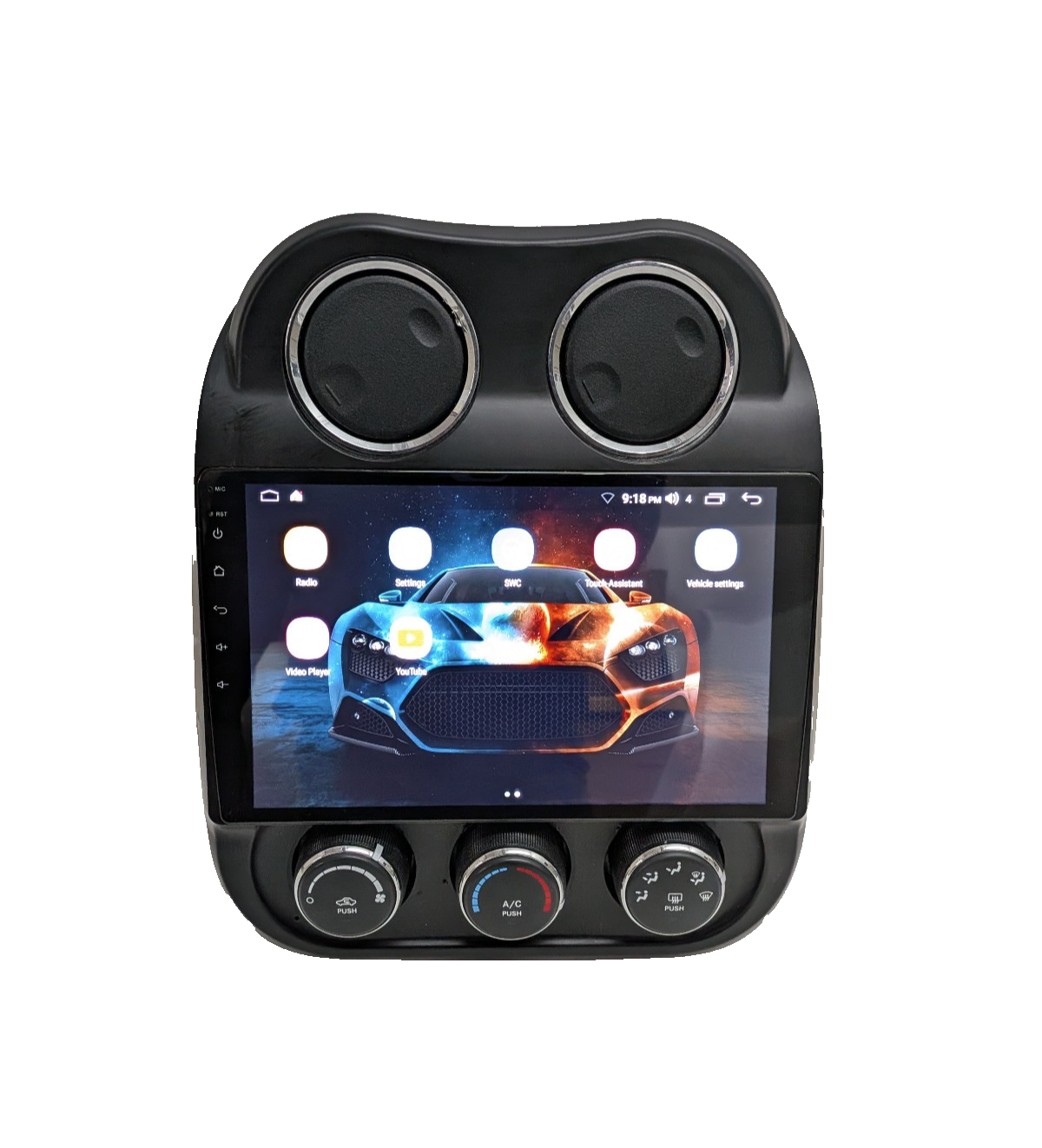 2010-2016 Jeep Compass Patriot  Radio Navigation Android  Bluetooth WiFi Climate