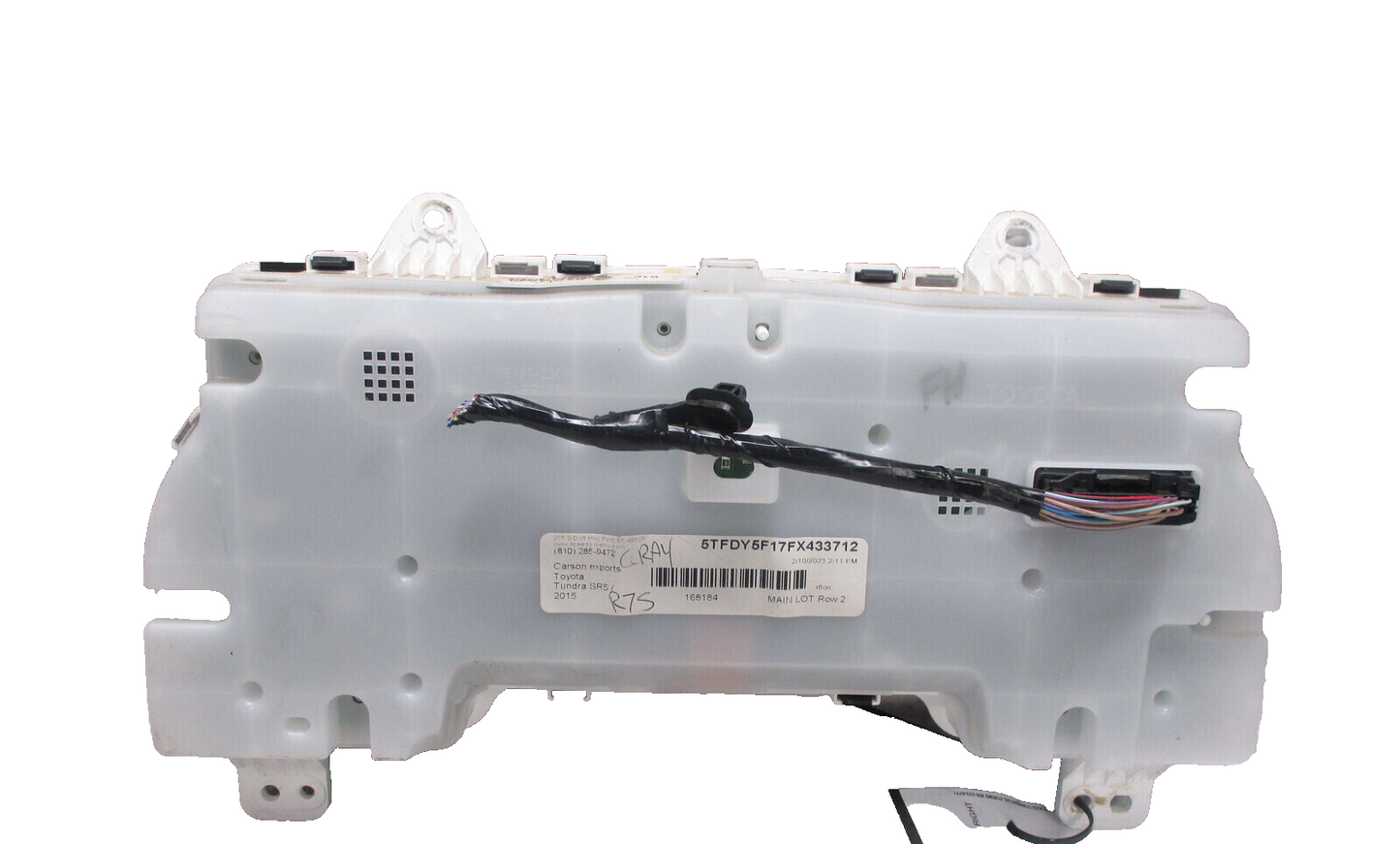 15 16 17 Toyota Tundra Speedometer Instrument Cluster