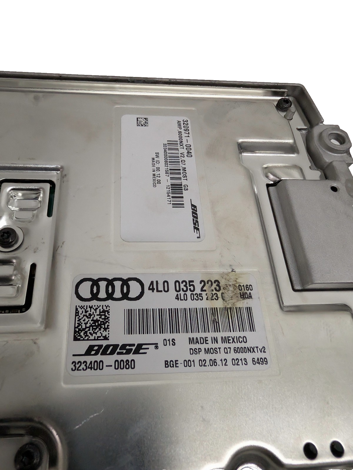 2007-2015 Audi Q7 Bose Radio Audio Amplifier Amp DSP OEM 4L0035223 / 4L0035223A