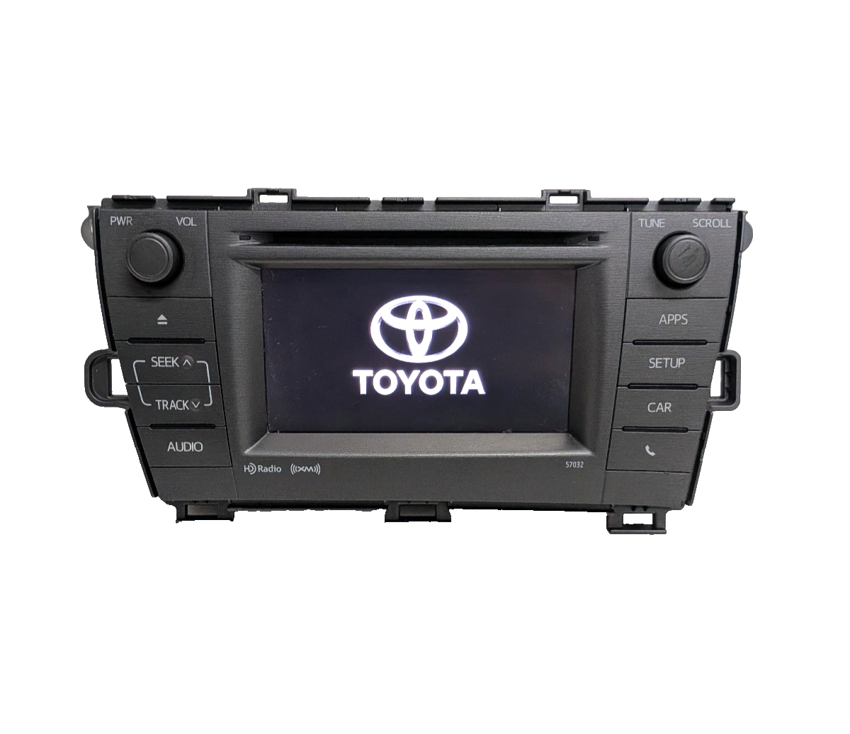 12 13 14 15 Toyota Prius AM FM Radio CD Player Face ID 57032 86140-47060 OEM