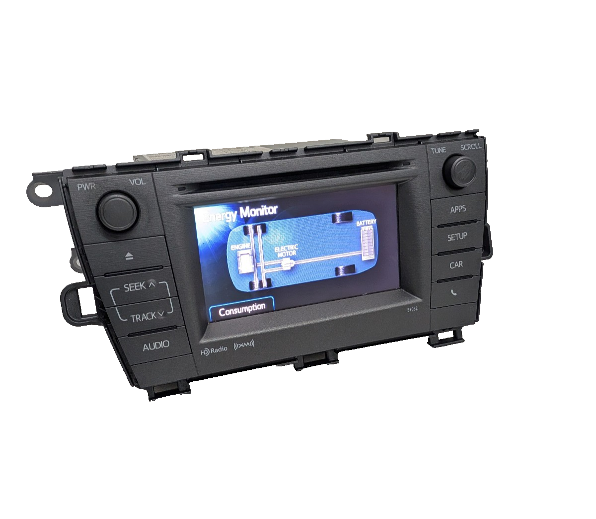 12 13 14 15 Toyota Prius AM FM Radio CD Player Face ID 57032 86140-47060 OEM